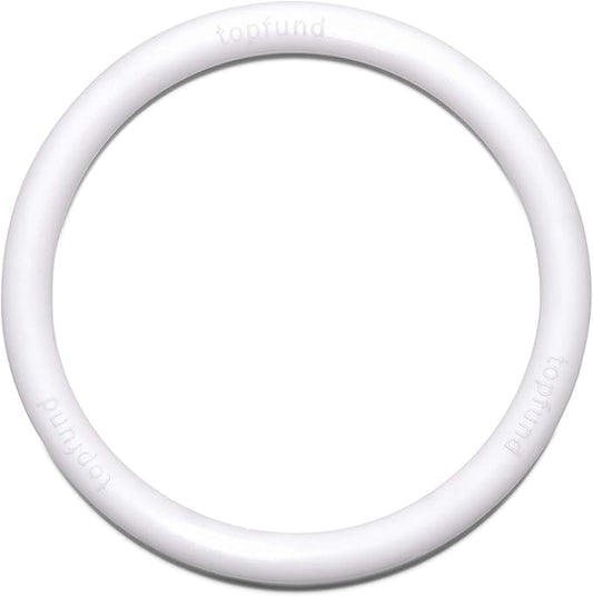 TOPFUND Crystal Singing Bowl Silicone O-Ring (Medium) - Secure Resonance & Non-Slip Protection