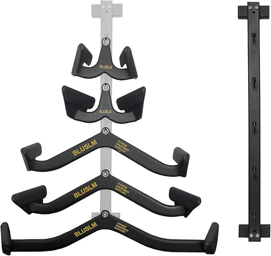 Lat Pull Down Bar T bar Row Attachment, V Bar Tricep Lat Pulldown Attachments, Back Strength Training Bar for Home Gym Exercise Cable Machine Attachments