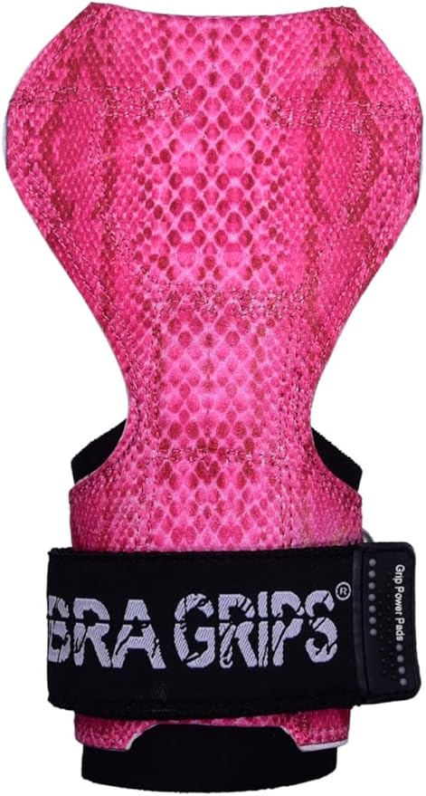 Cobra Grips PRO Weight Lifting Gloves Heavy Duty Straps Alternative Power Lifting Hooks for Deadlifts Adjustable Neoprene Padded Wrist Support Bodybuilding