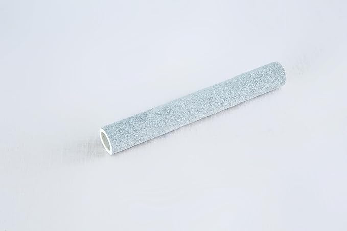 Leize Crystal Singing Bowl Gradient Color Chakra Tuned Quartz 8” wide Blue 432hz G Note with Suede Striker