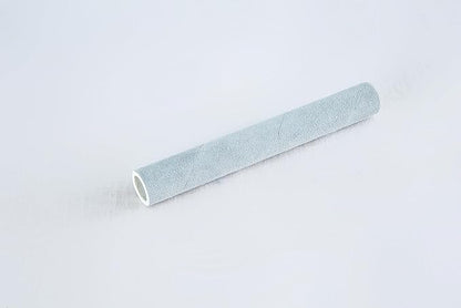 Leize Crystal Singing Bowl Gradient Color Chakra Tuned Quartz 8” wide Blue 432hz G Note with Suede Striker