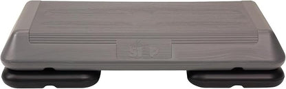 Freestyle STEP Exercise Step Platform, Circuit Size Stepper for Exercise at Home with 2 Risers