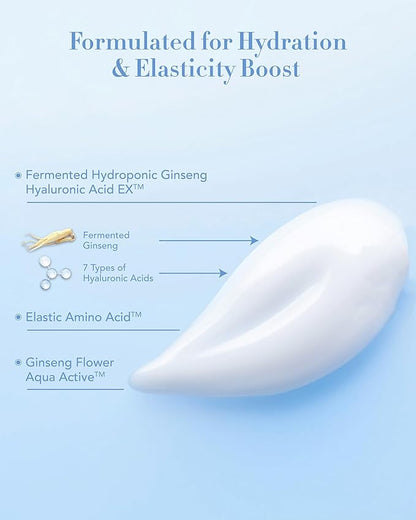 Sooryehan Water Spring Cream AD Amazon Set (Amazon Set, 4.2fl oz) - Korean Moisturizer Skincare for Deep Hydration Boost & Elasticity by LG Beauty. Fermented Ginseng, Hyaluronic Acid, Amino Acid.