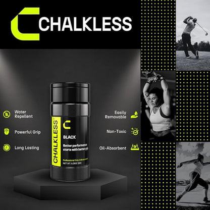Grip Enhancer, Less Mess Non Toxic Replacement for Liquid Chalk, Grip Solution for Weightlifting, Gaming, Tennis, Golf, Engineered to Improve Grip for Longer