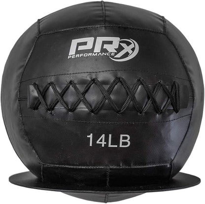 PRx Performance Medicine Ball Storage, USA Made Exercise Ball Holder, Wall Mounted, Powder Coated, Space Saving Home Garage or Commercial Gym Accessory, 9 inch Hole Diameter