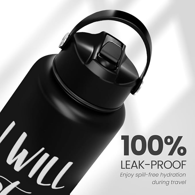 SANDJEST Nurse Gifts for Women - I Will Stab You Water Bottle 32oz Stainless Steel Insulated with Lid, Nurse Appreciation Gifts for Female Nurses, Christmas Birthday Nurse Week