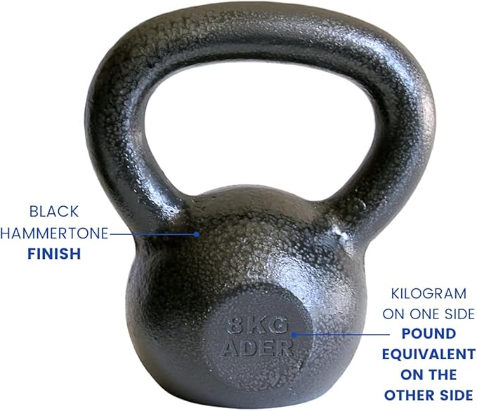 Ader Premier Kettlebell- (8kg /18lb)