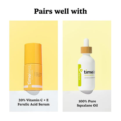 Timeless Skin Care Coenzyme Q10 Serum - Skin Care Serum for Smoothing - Fragrance-Free - Coenzyme Q10 - with Hyaluronic Acid - 1 oz (Pack of 2)