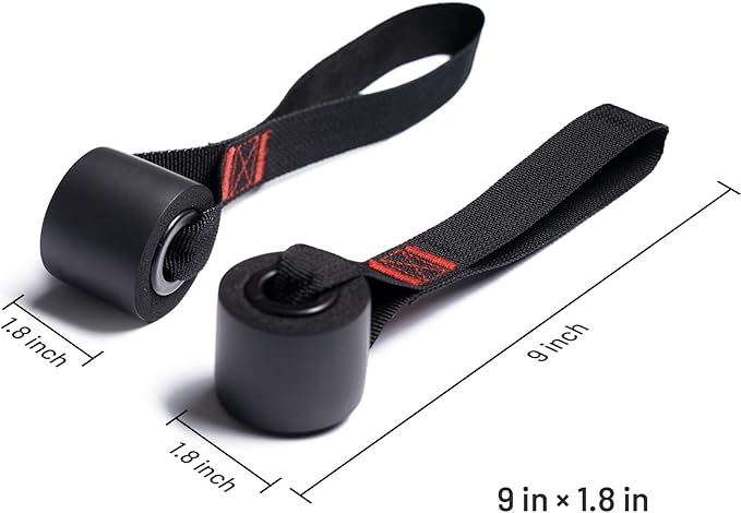Slim Panda Door Anchor Strap for Resistance Bands, Door Resistance Bands for Workouts, Strength Training, Portable Door Gym Attachment for Home Fitness, Multi Point Anchor Workout Equipment