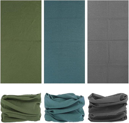 Headband Neck Gaiter Head Wrap Headwear Face Mask Magic Scarf Bandana for Men and Women