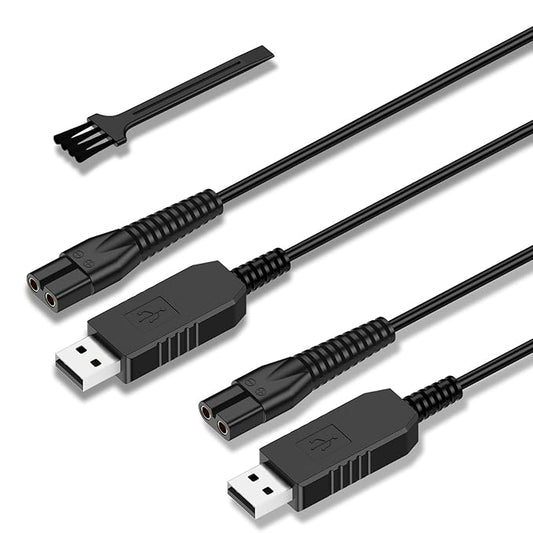 3.5V Charger for Wahl 9649 9649P Color Pro Cordless Hair Clipper, 2-PACK 6ft Replacement Charger Cord for Wahl 9636-700 9636-2201 79434 Color Pro Cordless Hair Clipper & Trimmer