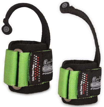 Lifting Dowel Straps Neoprene Padded Wrist Wraps Power Weight Lifting Training Gym Grips Straps Wrist Support Bandage Set of 2 Alternative to Hooks
