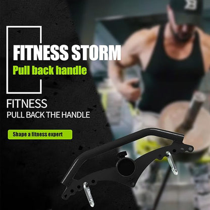 KORIKAHM Adjustable Lat Pull down Bar, Cable Machine Attachments for Gym, Home Gym Fitness T-bar Row Pulldown Attachments, Lat Pull Down Machine Wide Grip Neutral Grip Handle