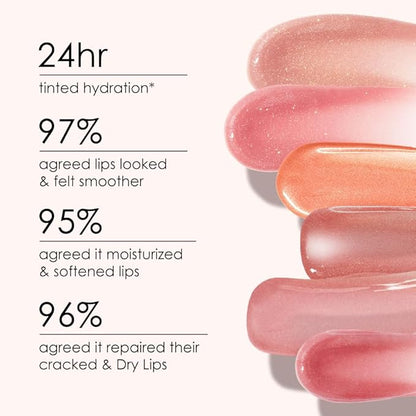 CATKIN Tinted Lip Balm Glitter Lip Stain Ultra Hydrating Lip Moistrurizer Lip Care with Vitamin E Nourishing For Cracked & Dry Lips 0.12 oz C14 Unicorn - Plum