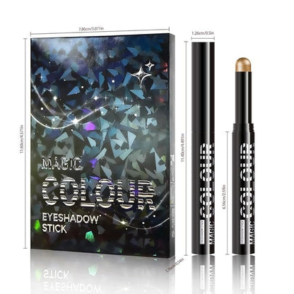 6Pcs Cream Eye Shadow Sticks Makeup for Women, Nude Beige Smoky Pale Rose Gold Rose Gold Champagne Gold Copper Shimmer Matte Eye Shadow Brightener Stick for Eyes, Waterproof Eyeshadow Pencil Set01