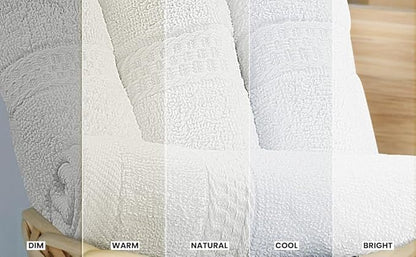 Utopia Towels 8 Piece Premium Towel Set, 2 Bath, 2 Hand, and 4 Wash Cloths, 600 GSM 100% Ring Spun Cotton, Highly Absorbent Towels for Bathroom, Gym, Hotel, and Spa, White