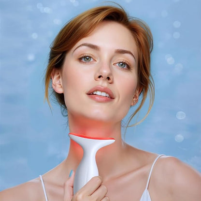 Facial and Neck Massager- Skin Care & Wrinkle Reducer - Face Sculpting Tool and Neck Skin Care Massager