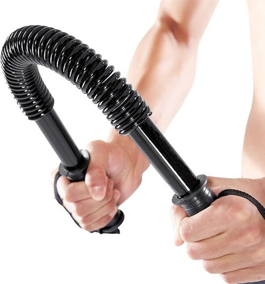 Boshen Power Twister Bar for Arm Upper Body Strength Training Workout Heavy Duty Arm Builder 44lbs/66lbs/88lbs/110Ibs for Choice