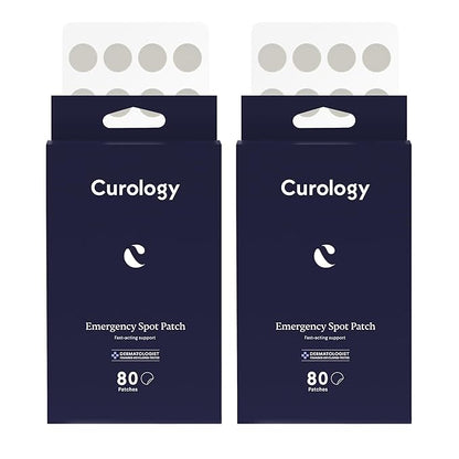 Curology Emergency Spot Pimple Patches for Face, Hydrocolloid Pimple Patches Fast-Acting, 160 Count