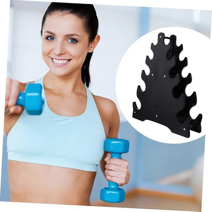 BESPORTBLE Vertical Dumbbell Rack Tower Dumbbell Stand Storage Holder for Home Gym Accessories