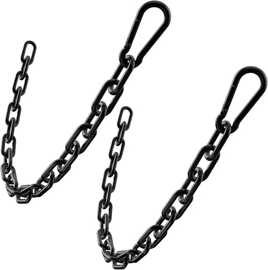 Fitness Chain, Weight Lifting Chain, 304 Stainless Steel Exercise Cable Machine Extension, LAT Pulldown Bar Extension Attacment for Home Gym
