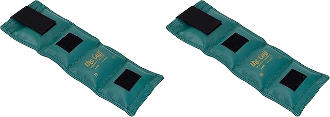 The Cuff Original Adjustable Ankle and Wrist Weight for Yoga, Dance, Running, Cardio, Aerobics, Toning, and Physical Therapy.