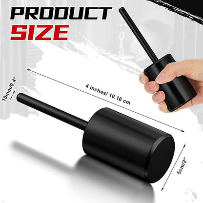 Lasnten Weight Stack Pin Extender for Cable Machine & Home Gym, 10 mm Gym Pin for 2" Weight Plates That Have a 2"(50.8mm) Hole