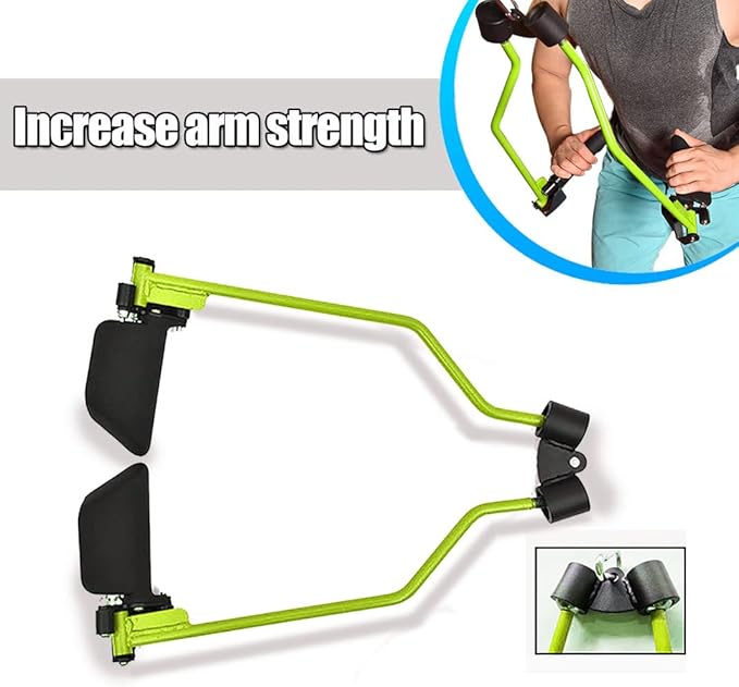 KORIKAHM Adjustable Lat Pull down Bar, Cable Machine Attachments for Gym, Home Gym Fitness T-bar Row Pulldown Attachments, Lat Pull Down Machine Wide Grip Neutral Grip Handle
