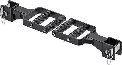 Kipika Y-Shaped Dip Bar for Power Cage with 5/8" or 1" Hole - Dip Bar Attachments for Home Gym - Heavy Duty Power Rack Attachments - Squat Rack Accessories for Strength Training