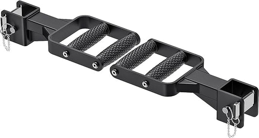 Kipika Y-Shaped Dip Bar for Power Cage with 5/8" or 1" Hole - Dip Bar Attachments for Home Gym - Heavy Duty Power Rack Attachments - Squat Rack Accessories for Strength Training