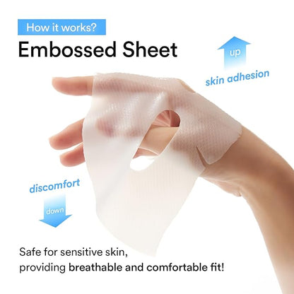 Abib Collagen Gel Mask Sedum Jelly 10 Sheets (Hydrating) I Korean Vegan Collagen, Cooling Hydrating Hyaluronic Acid Hydrogel Face Mask Skin Care