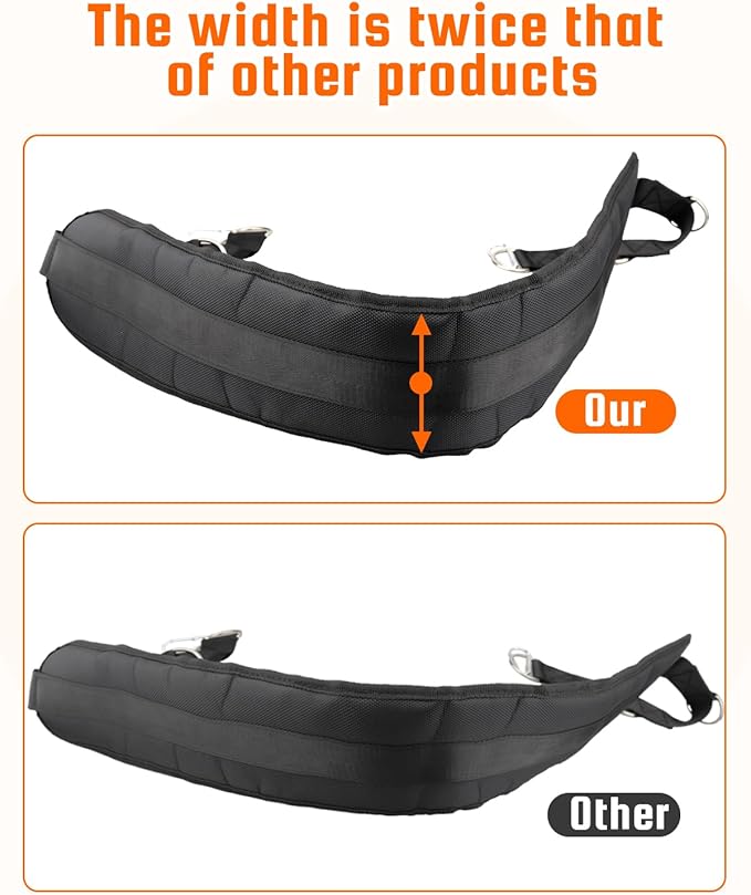 𝑻𝒉𝒊𝒄𝒌 𝑼𝒑𝒈𝒓𝒂𝒅𝒆𝒅 Adjustable Leg Press Rowing Strap, Fit for Bowflex Home Gym accessories, Fit for Ultimate 2 Blaze Elite Sport Blaze Sport Gym