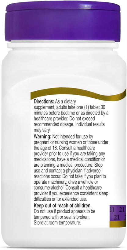 21st Century Melatonin 5 mg Tablets, 120 Count