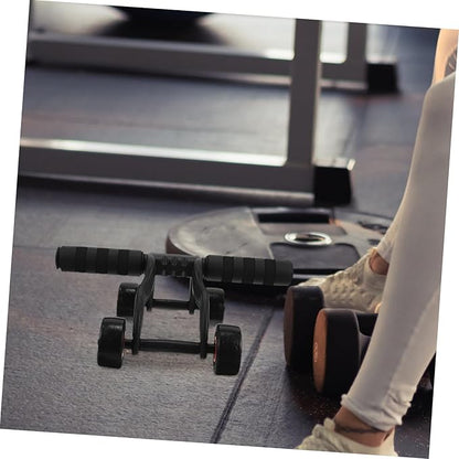 SUPVOX 1PC Abdominal Muscle Exercise Wheel for Home Gym Skid Handle Up to Weight Bearing for Upper Body Workouts Suitable for Beginners to Pros