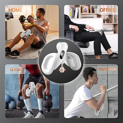 Thigh Master Hip Trainer Kegel Exerciser, Pelvic Floor Muscle Trainer for Women and Inner Thigh Exercise Workout for Men, Thigh & Hip Strengtheners for Home Gym Workout