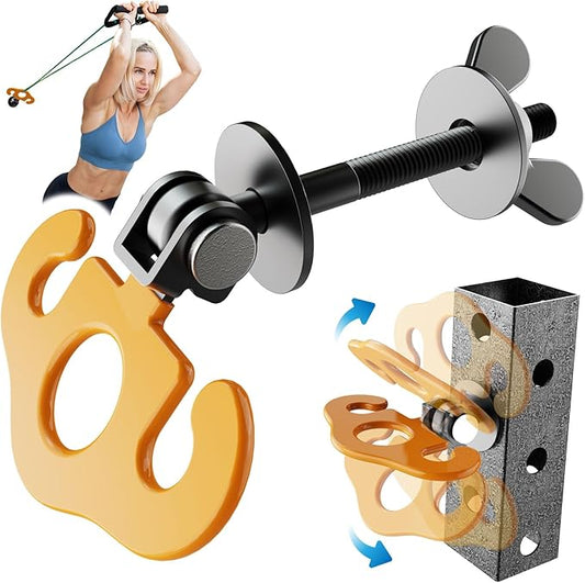 Power Rack Attachments, Hooks for Squat Rack, Resistance Band Heavy Duty, Versatile Gym Equipment Attachments, for Strength Traning, Fitness, Physical Therapy