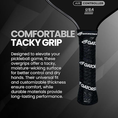 Vincimus Air Controller T600 Pickleball Paddle, T600 Carbon Fiber Pickleball Paddle with Enhance PP Honeycomb 16mm Core, 8.1oz with GatorGrit Face