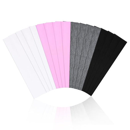16Pcs Headbands for Women - Multicolor Absorb Sweat Non Slip Absorb Sweat Sports Hair Bands（ Soft Cotton Cloth Stretchy Headbands ）（Suitable for Fitness Yoga Outdoor Exercise ）