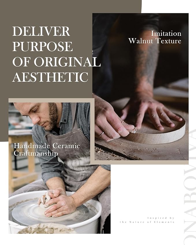 Essential Oil Diffuser, Aesthetic Ceramic Diffusers for Essential Oils,Ultrasonic 280ml Aroma Fragrance Diffuser with Cool Mist Humidifier Deffuser for Home,Office,Yoga,Bathroom