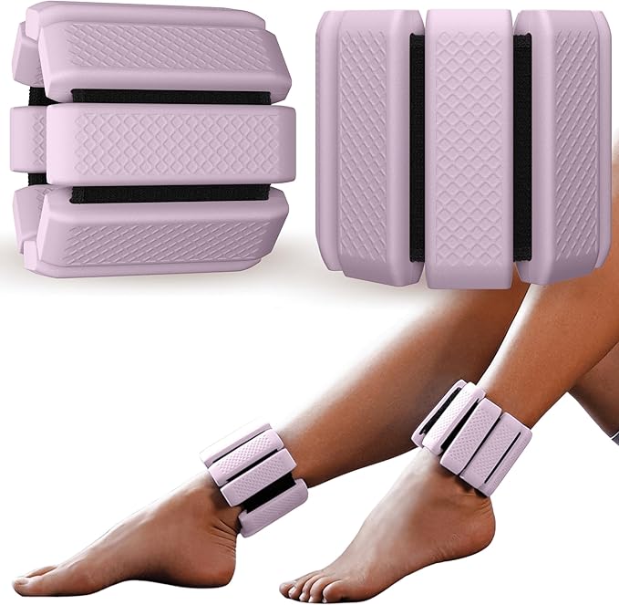 Polyfit Wrist & Ankle Weights - 1 Pair - Wearable Ankle Weights for Women and Men - Wearable Bracelet for Exercise, Yoga, Walking, Running, Dance, Barre, Pilates, Cardio, Aerobics