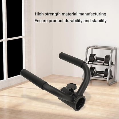 flexman T Bar Row Barbell Handle, Iron T Bar Row Attachment, Multi Functional T Bar Row Landmine Attachment, Portable Bar Row Barbell Handle