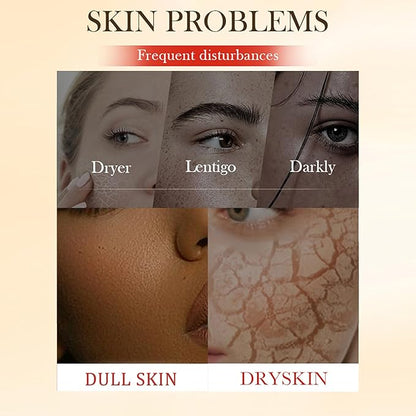 Collagen Capsules Serum, Nourishing Anti Aging Night Essence for Women with Vitamin E,Facial Skin Glowing and Radient, Facial Capsule with Collagen Serum