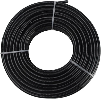 32.8Ft/98.4Ft Fitness Pulley Cable,Replacement Cable Machine Accessories for DIY Home Gym, Gym Cable Replacement,PVC Coated,Thick 3/16"(5mm)