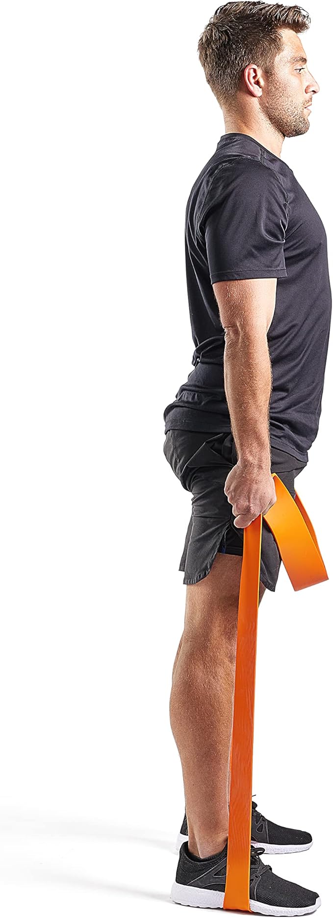 Sunny Health & Fitness Versatile Resistance Bands (Single or Combo Set) for Strength Training, Power Cage, Squat Rack, Home Gym, Body Stretching, Physical Therapy – 100, 140, 160, 180 & 10-75 LB Combo