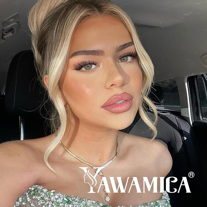 Yawamica Lash Clusters Wispy Eyelash Clusters Clear Band Cluster Eyelash Extensions 10-16mm Length Individual Lashes C Curly Natural Cluster Lashes DIY Lash by Self