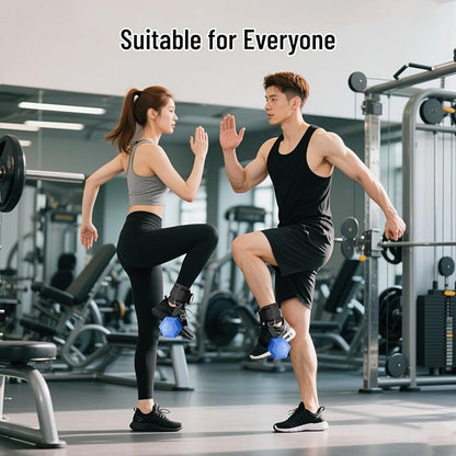 Ankle Straps for Dumbbell and Cable Machine, Monkey Foot Dumbbell Attachment Straps for Gym Trainer and Ankle Straps for Weight Lifting, Leg Extensions for Women and Men