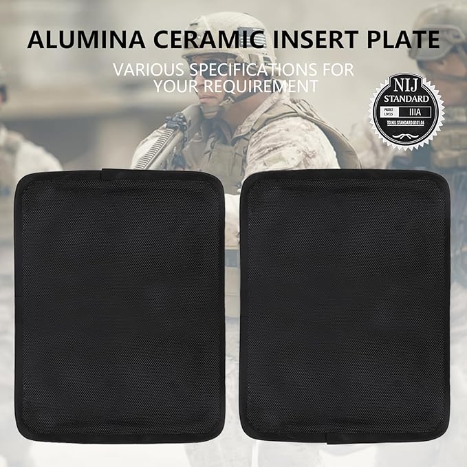 2pcs Nlj lllAWeighted Vest Side Plates - 8x6 Inches MINI Plates - 3.3LB/Pair - Premium Fitness & Training Equipment‌
