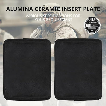 2pcs Nlj lllAWeighted Vest Side Plates - 8x6 Inches MINI Plates - 3.3LB/Pair - Premium Fitness & Training Equipment‌