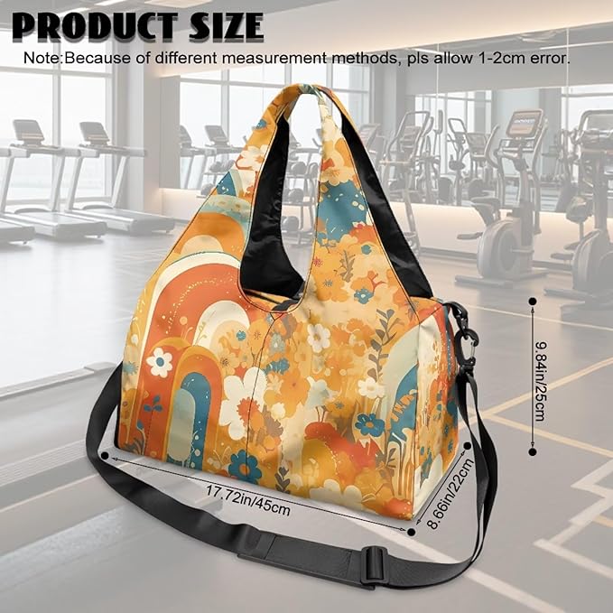 Yoga Mat Bag for Women Men Large Carryall Tote with Adjustable Shoulder Strap for Gym Yoga Travel Pilates Office