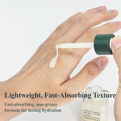 MADECA DERMA Revitalizing Facial Serum with Centella Asiatica, Niacinamide, Collagen & Hyaluronic Acid – Korean Skincare for Hydration, Skin Repair & Moisturizing Dry Skin, CICA Serum (1.69 fl oz)